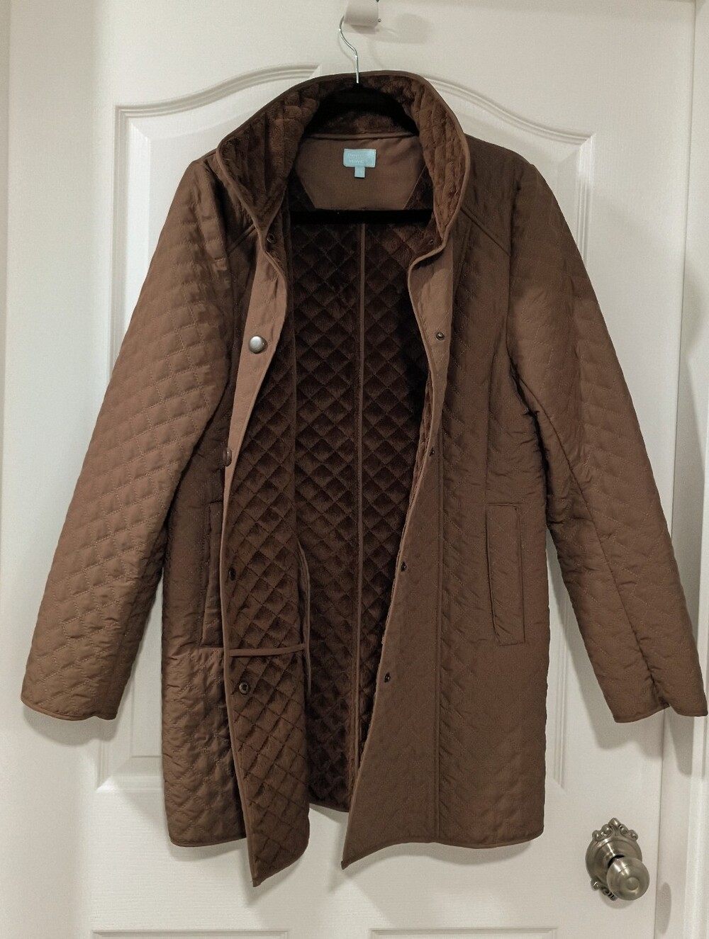 Classic Denver Hayes Quilted Brown Women's Jacket